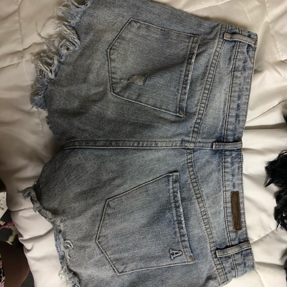 Article of Society Denim Jean Shorts - Picture 2 of 2
